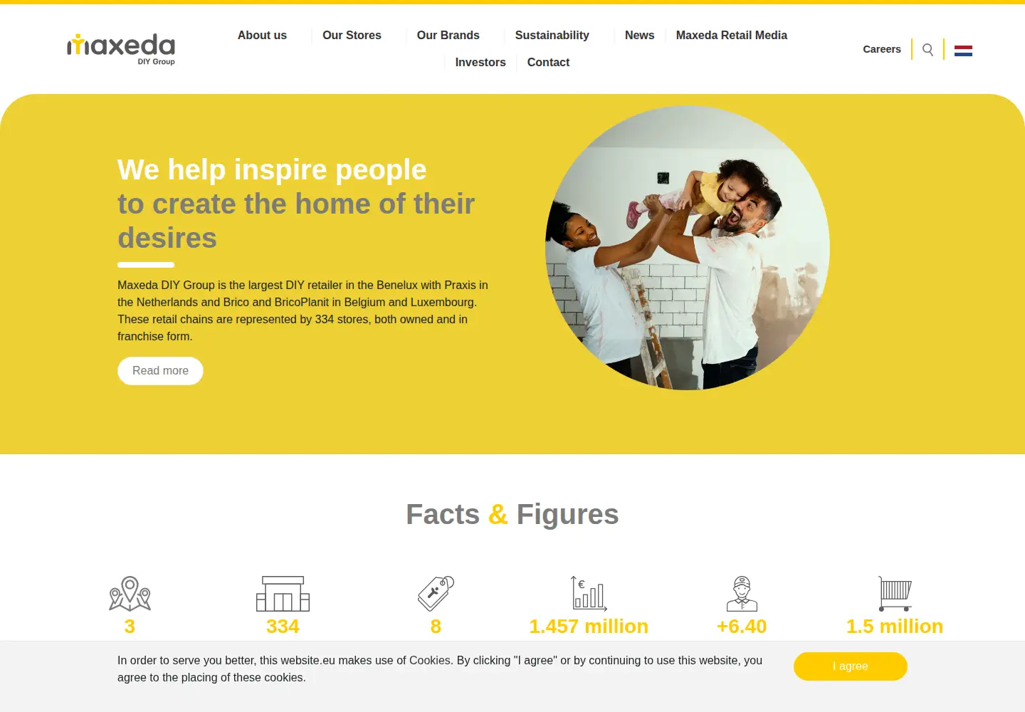 Captured homepage of maxedadiygroup.com in the current scan