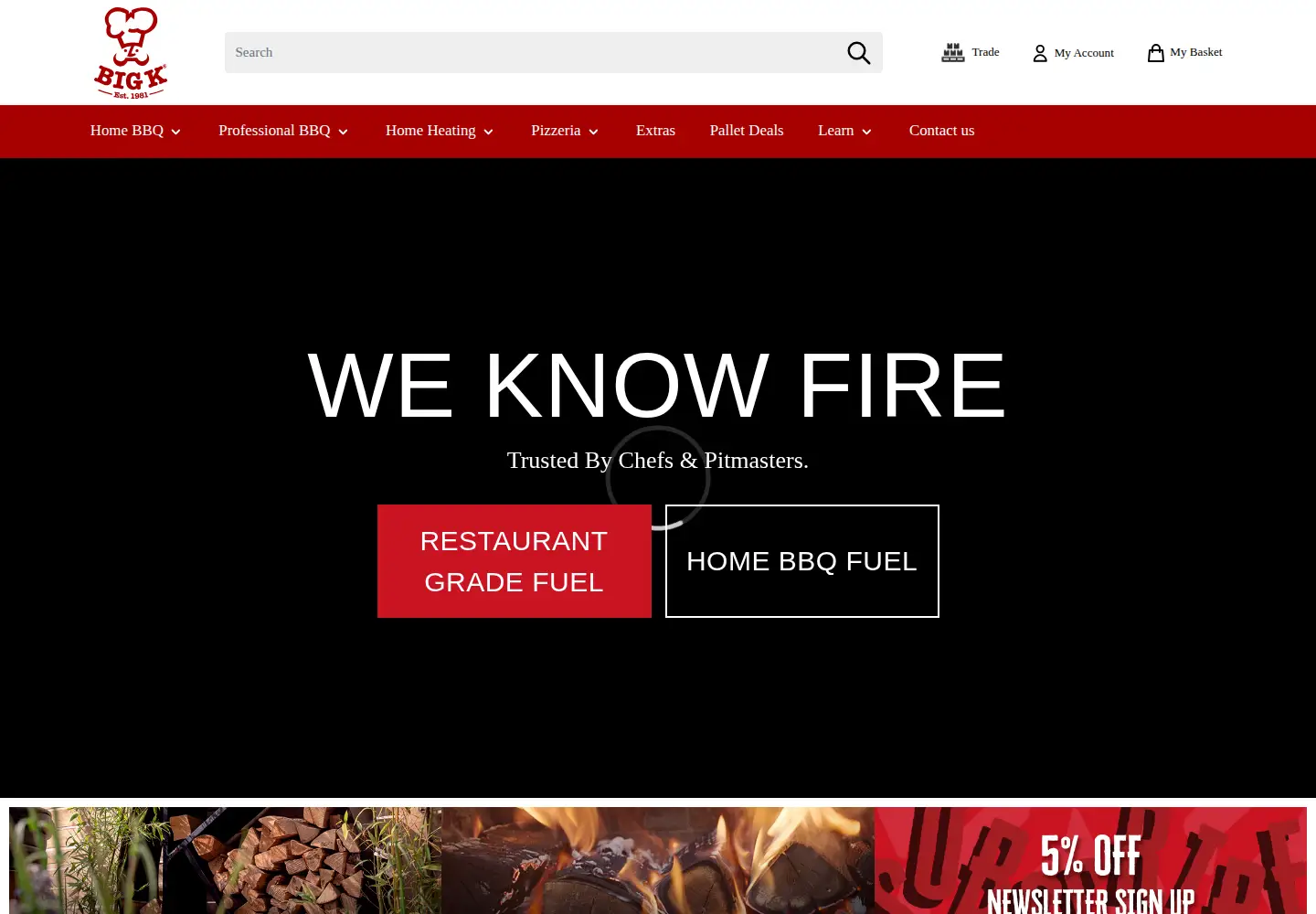 Screenshot of bigkproducts.co.uk