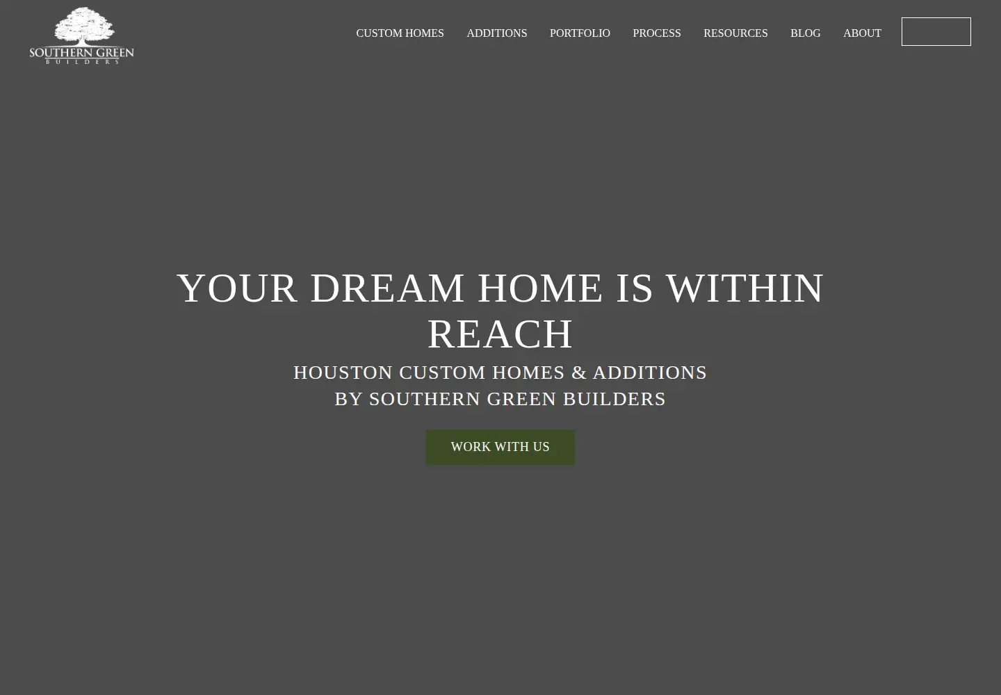 Screenshot of southerngreenbuilders.com