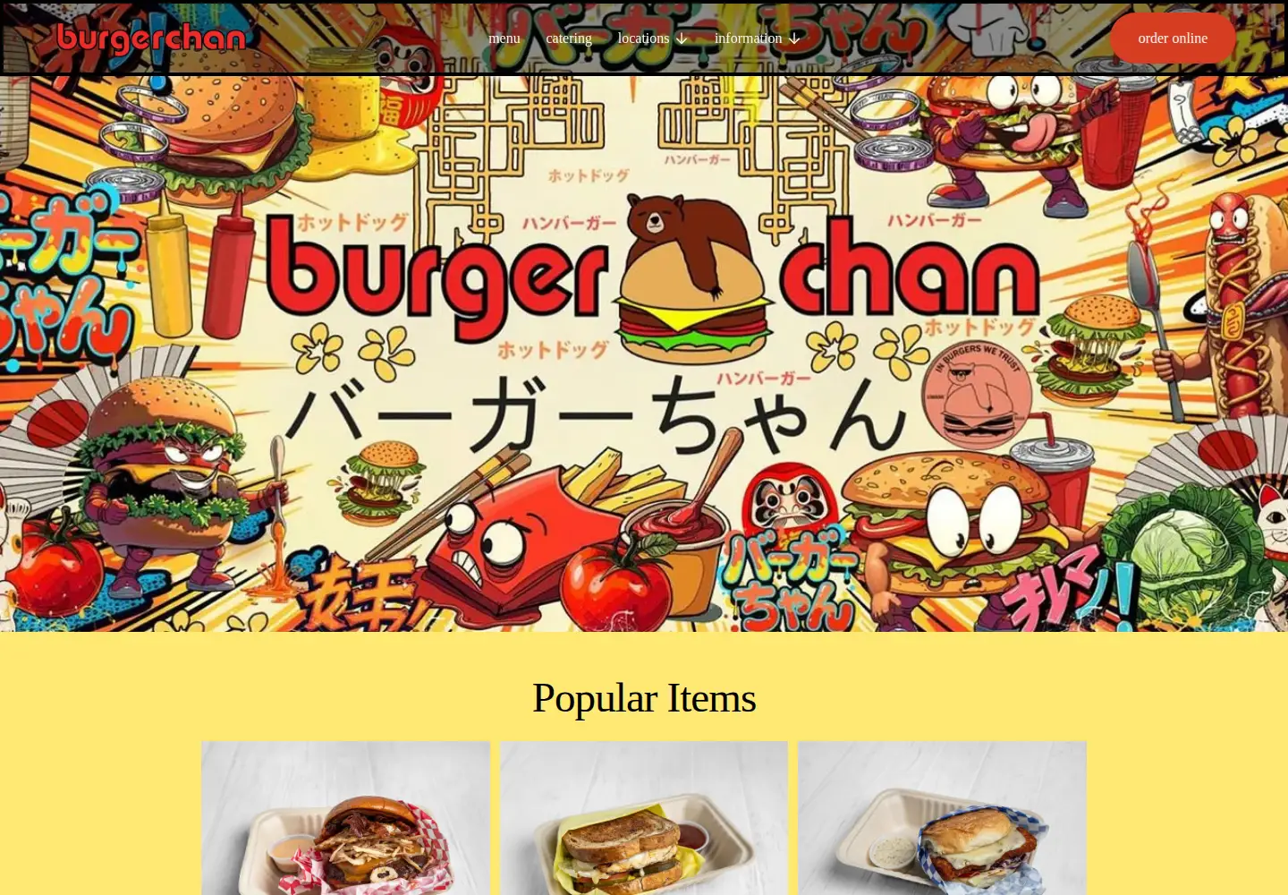 Captured homepage of burgerchanhtx.com in the current scan