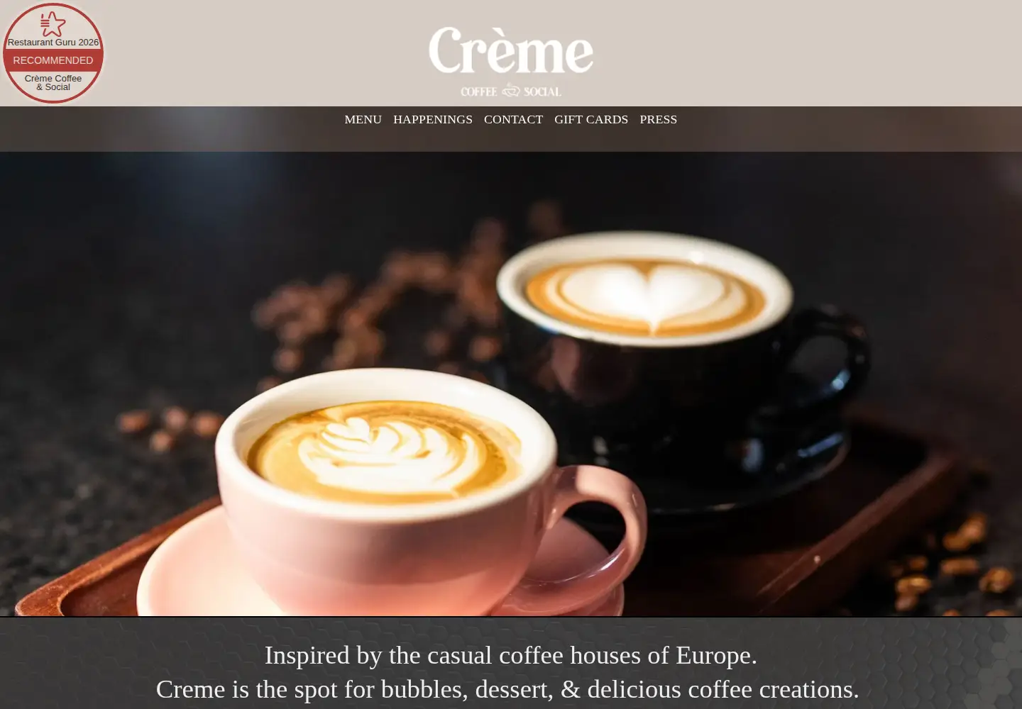 Screenshot of cremesatx.com