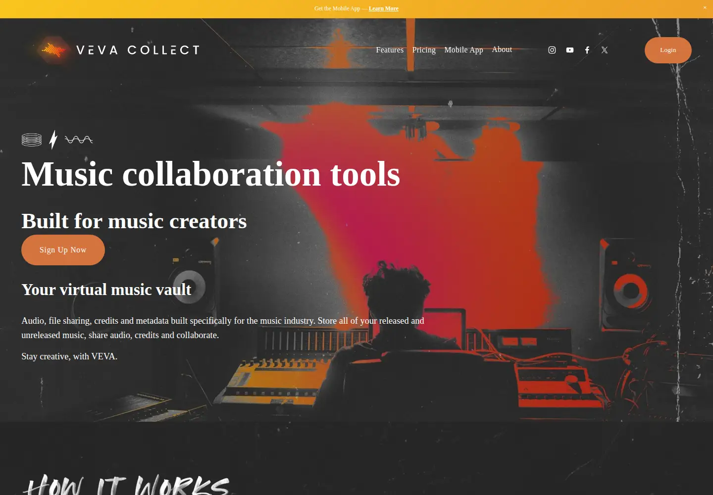 Screenshot of vevacollect.com