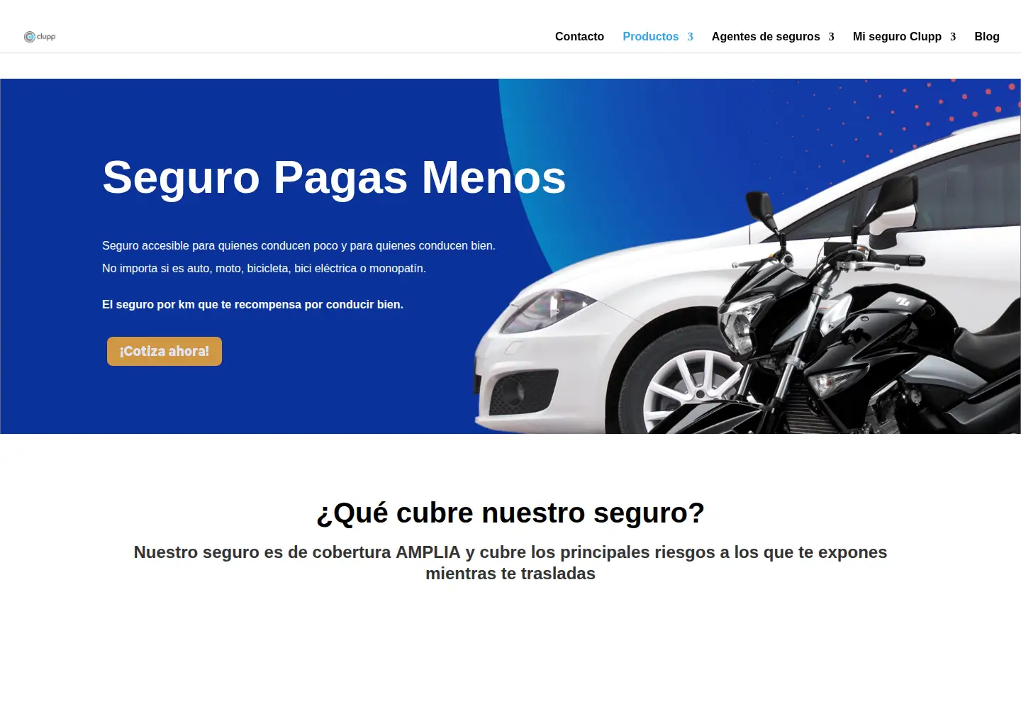 Captured homepage of clupp.com.mx in the current scan