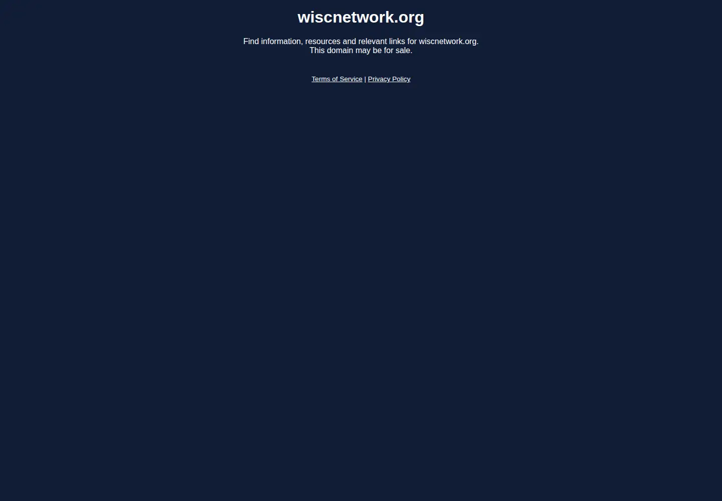 Screenshot of wiscnetwork.org