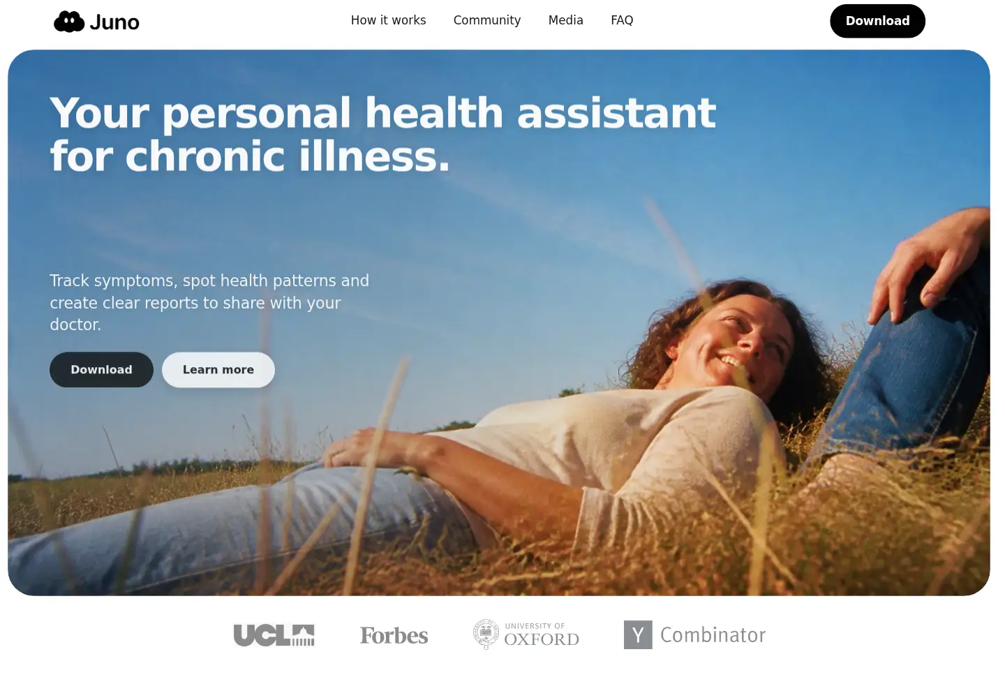 Screenshot of junocompanion.com