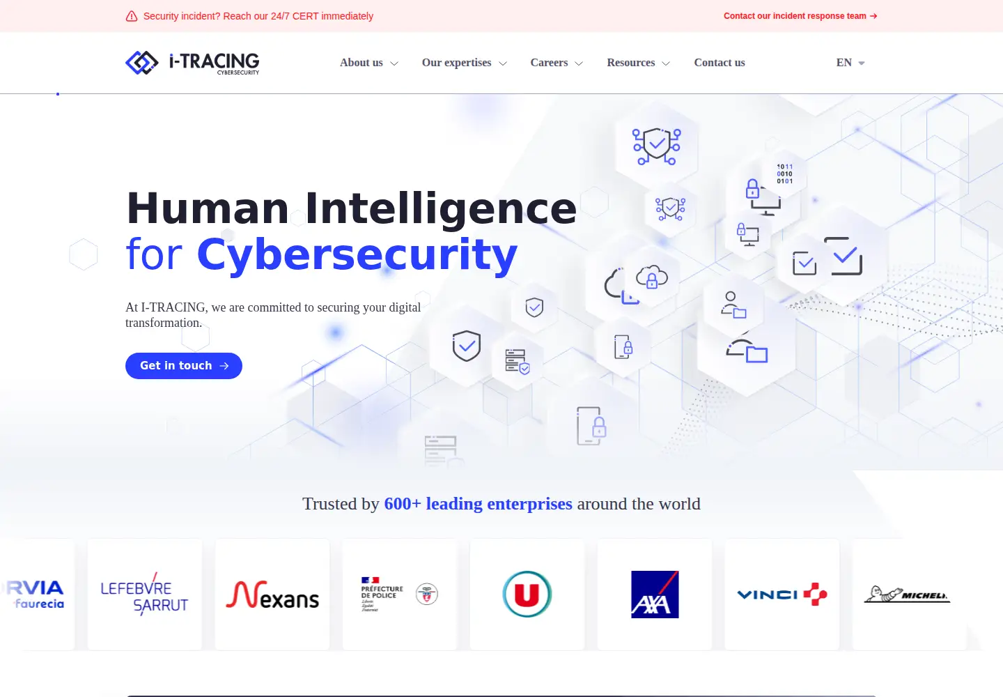 Screenshot of i-tracing.com