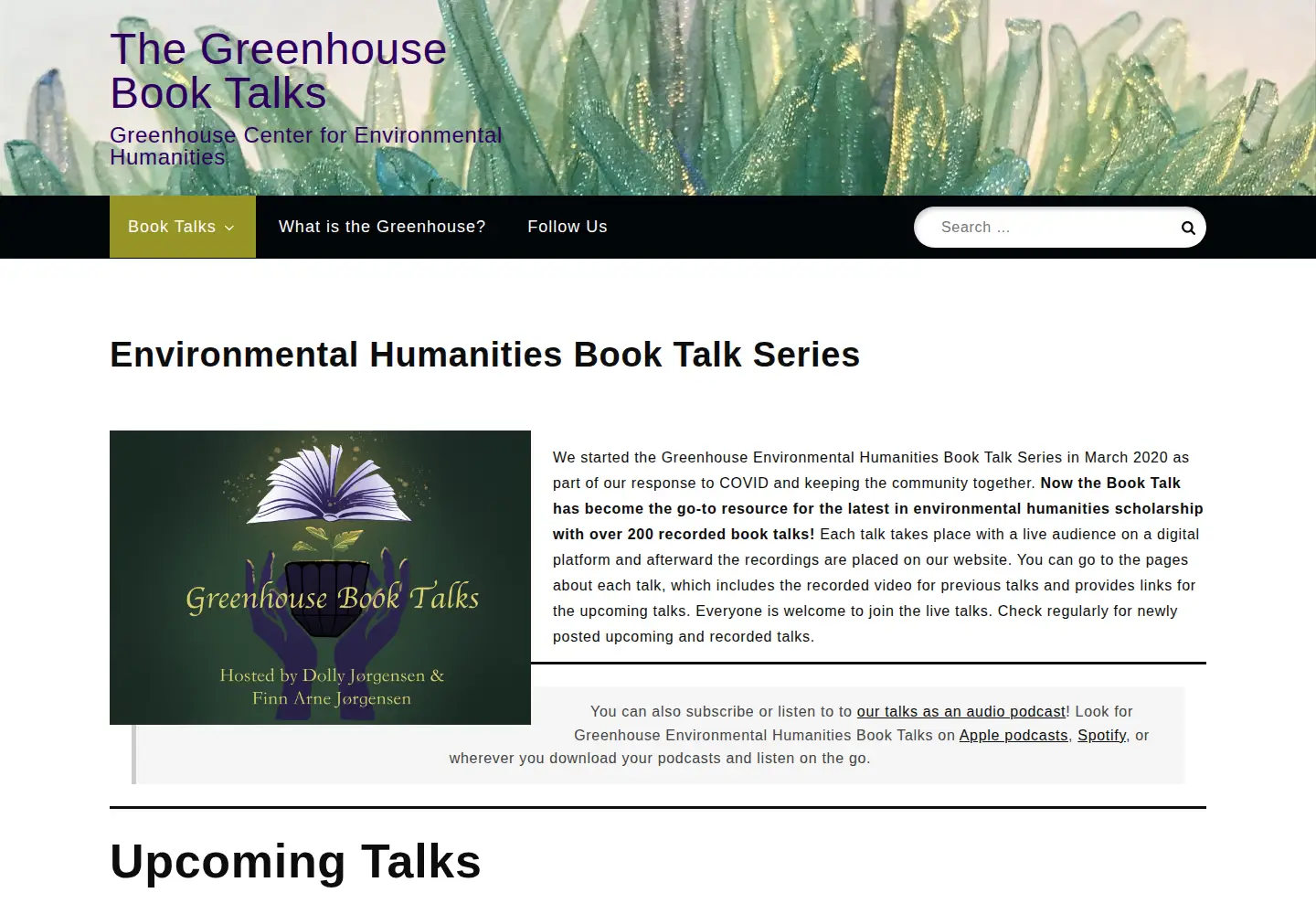 Captured homepage of newnatures.org in the current scan