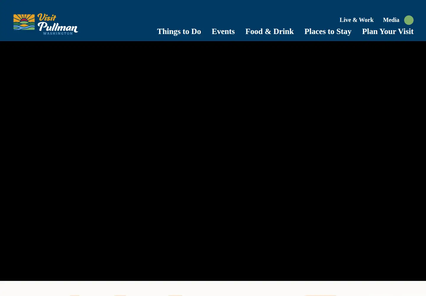 Screenshot of visit-pullman.com