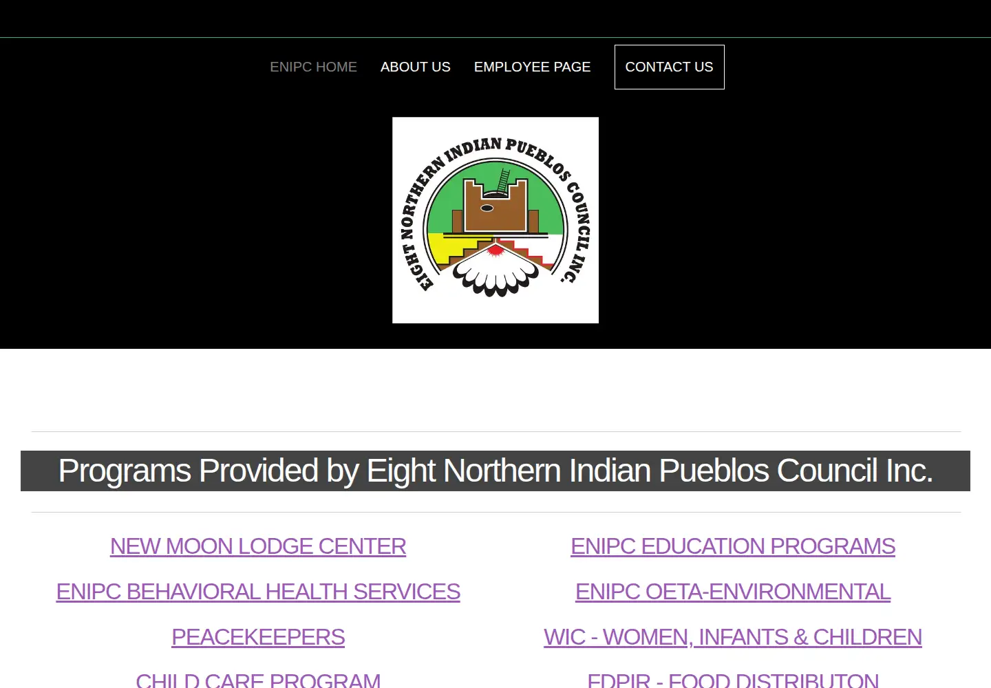 Screenshot of enipc.org