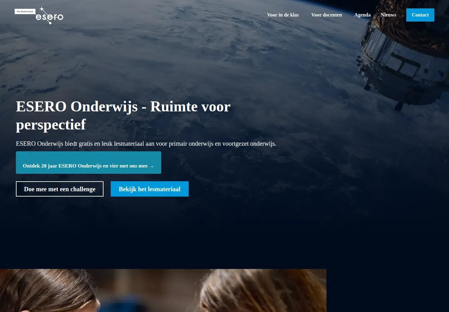 Screenshot of esero.nl