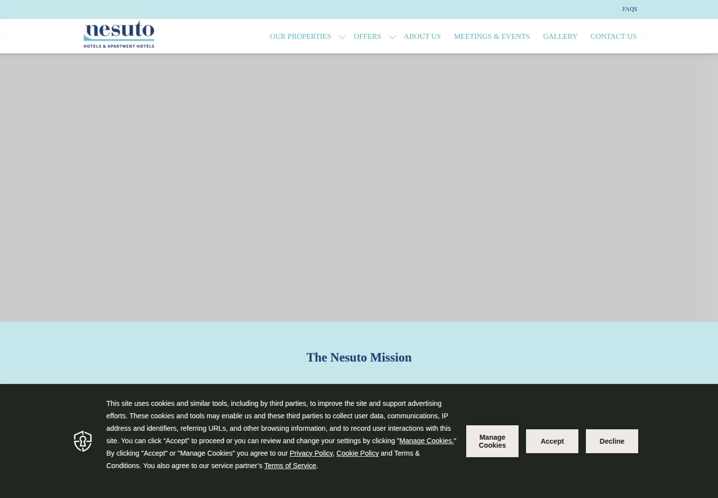 Screenshot of nesuto.com