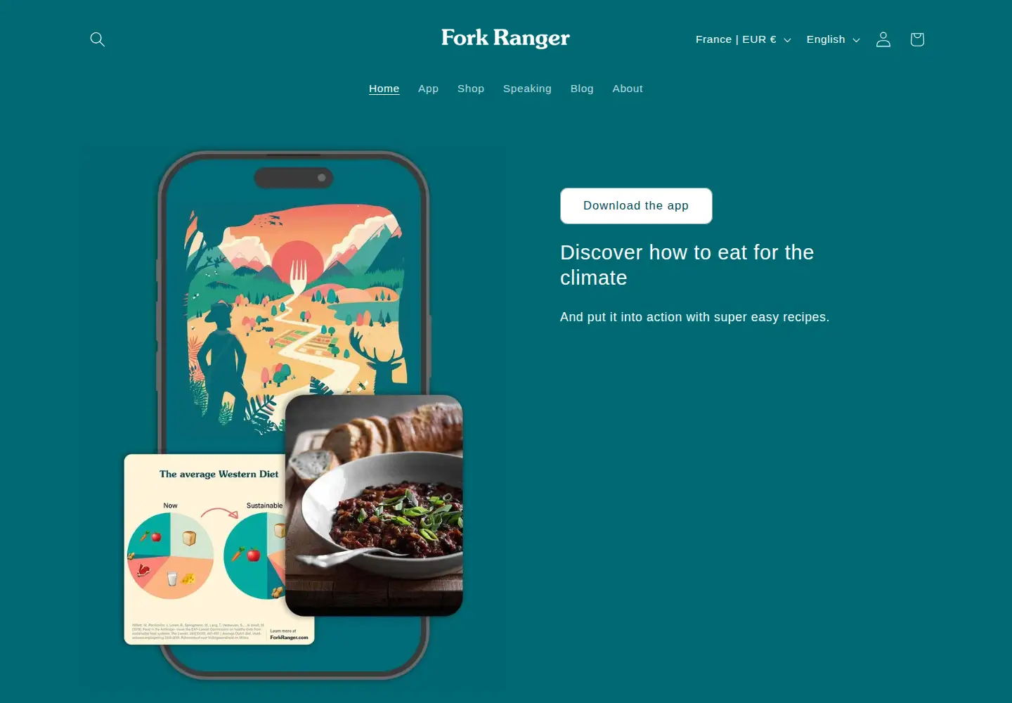 Screenshot of forkranger.com