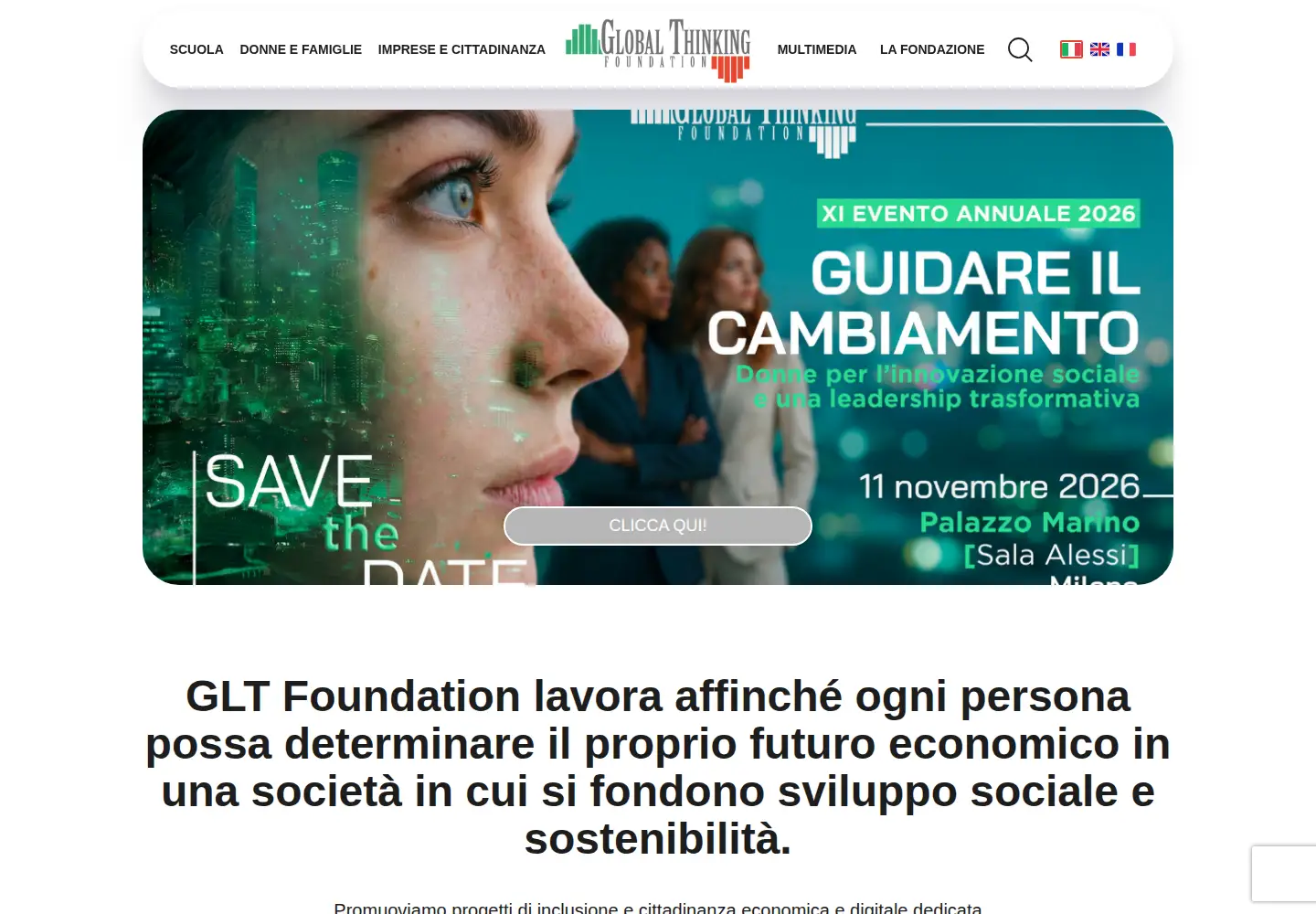 Screenshot of gltfoundation.com