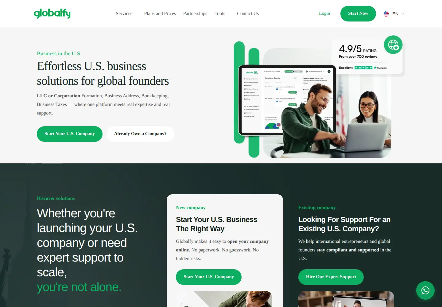 Screenshot of globalfy.com