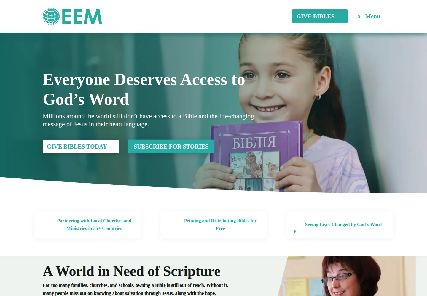 Screenshot of eem.org