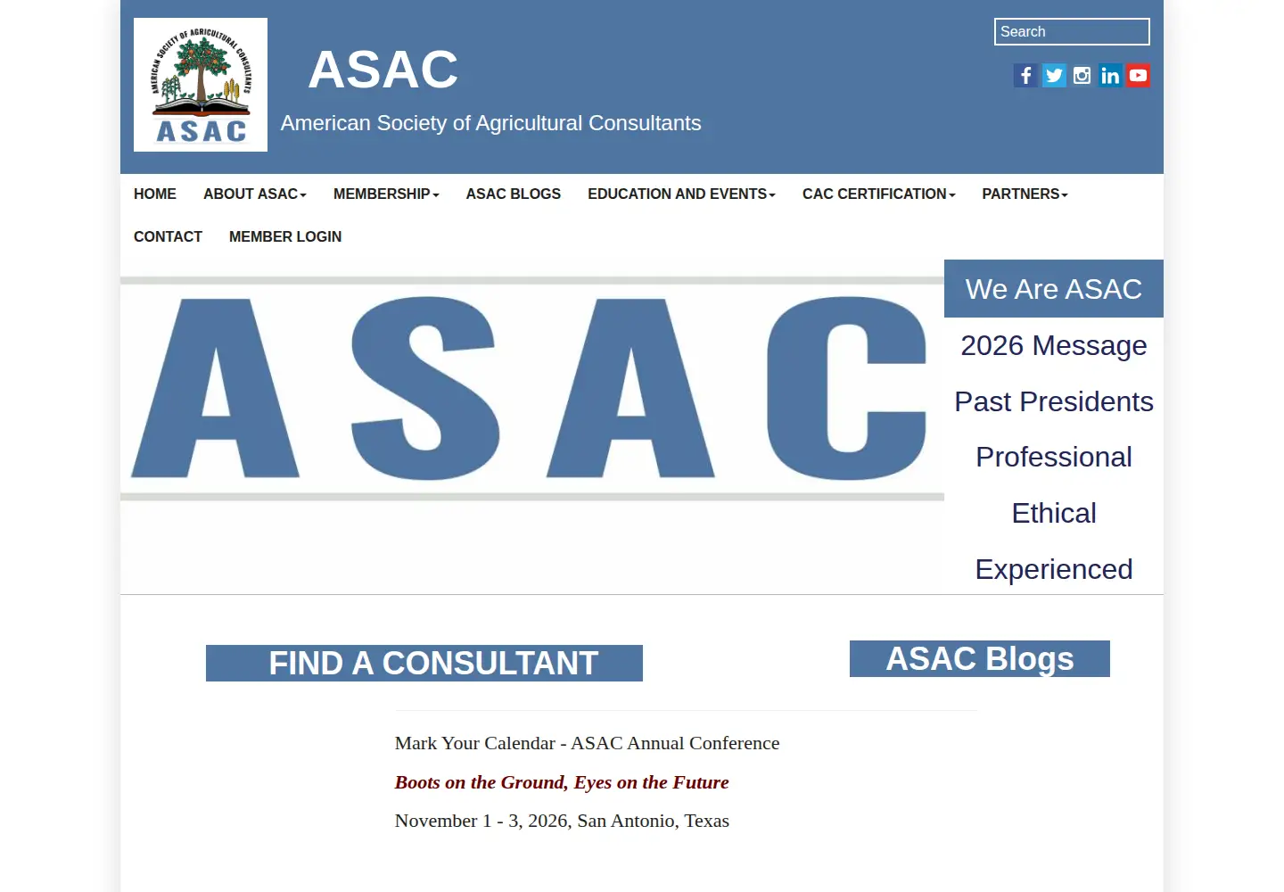 Screenshot of agconsultants.org