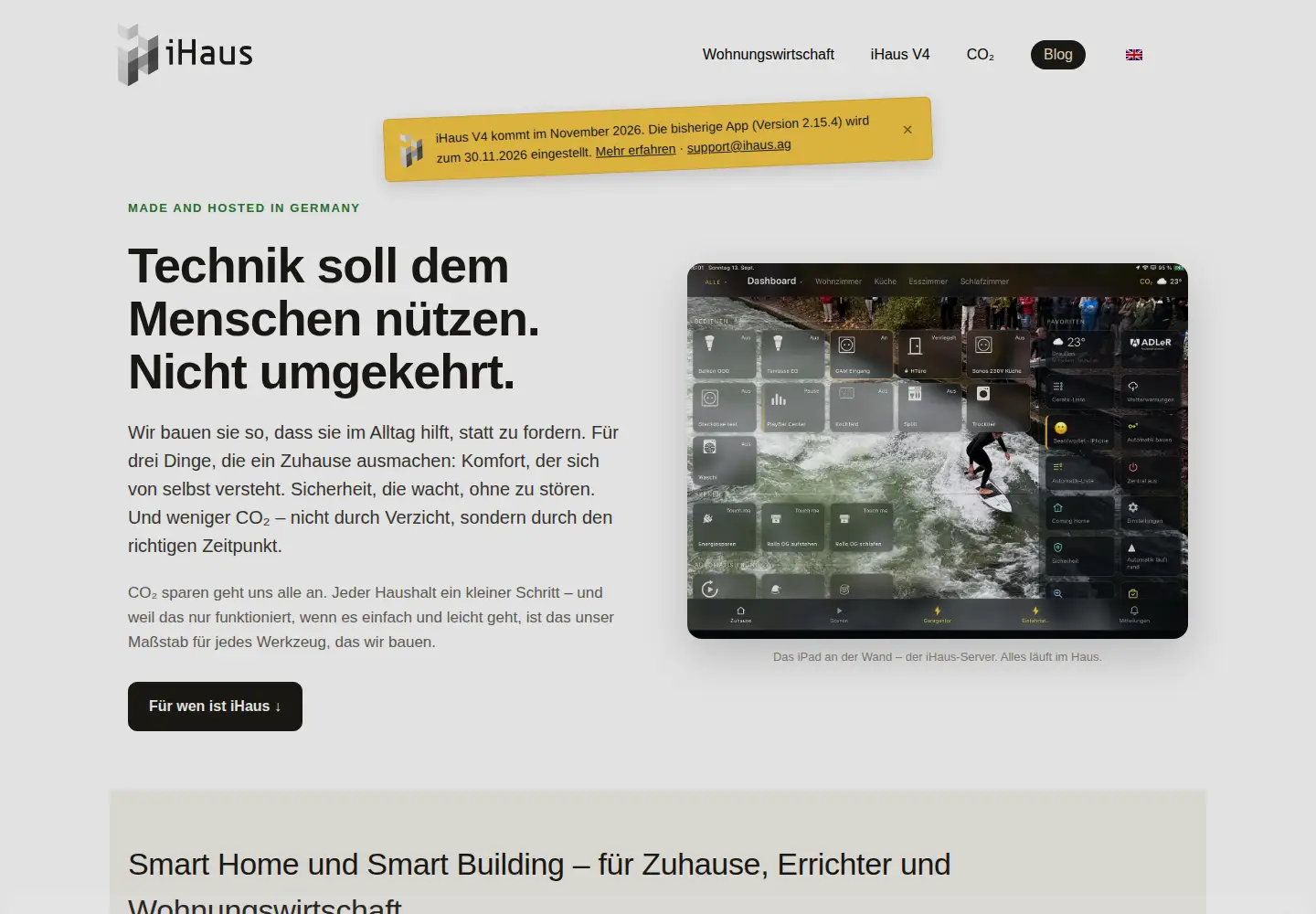 Screenshot of ihaus.com