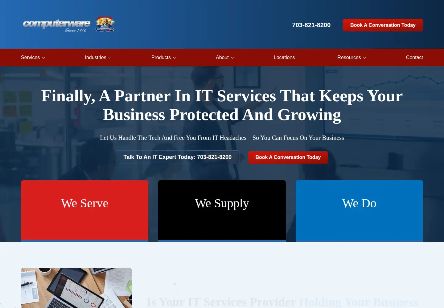 Screenshot of cwit.com