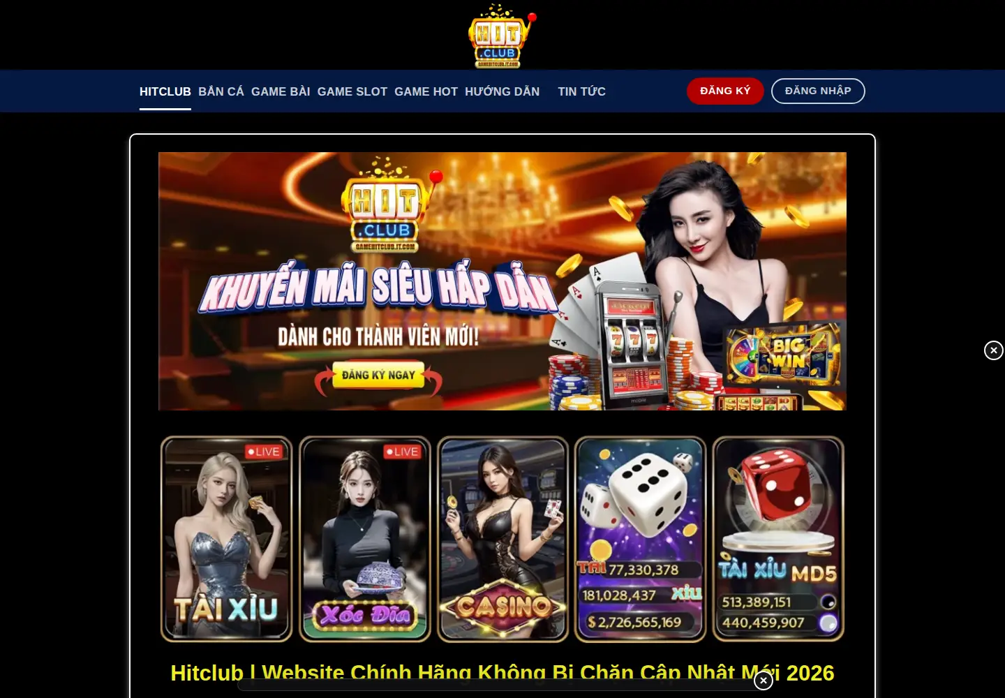 Screenshot of hitclubapk2.org