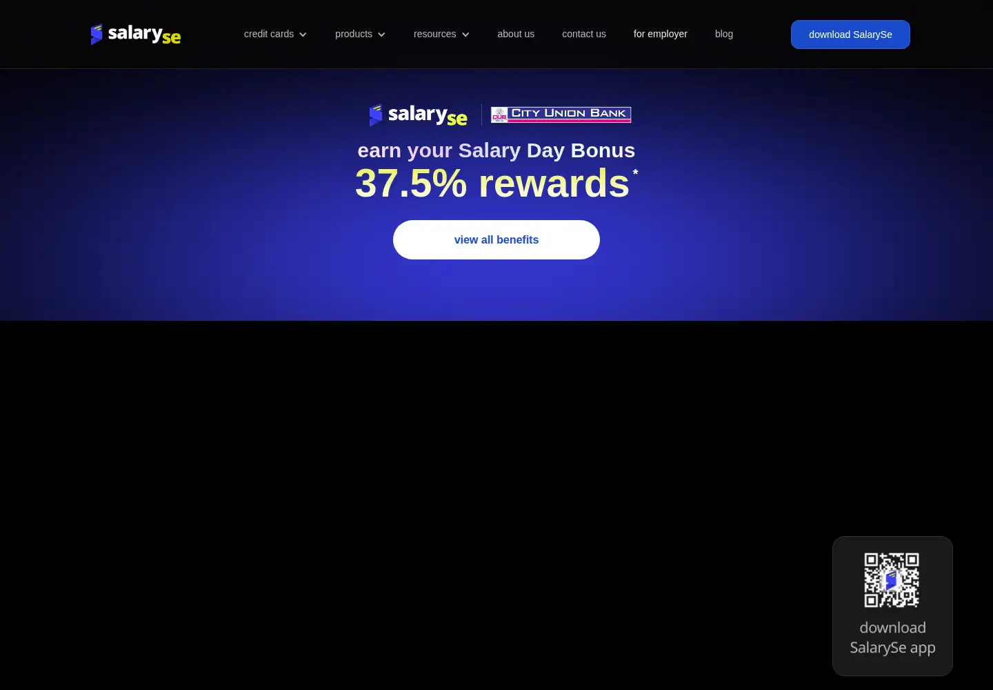 Screenshot of salaryse.com