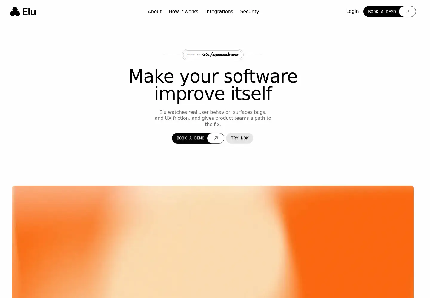 Screenshot of elu.dev