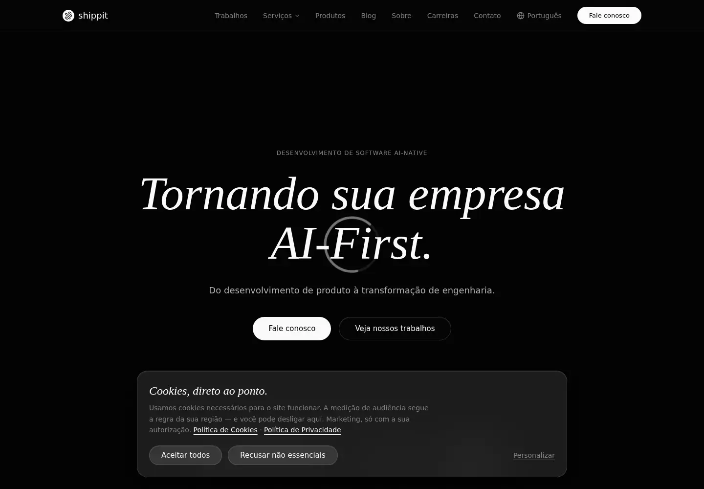 Screenshot of shippit.app