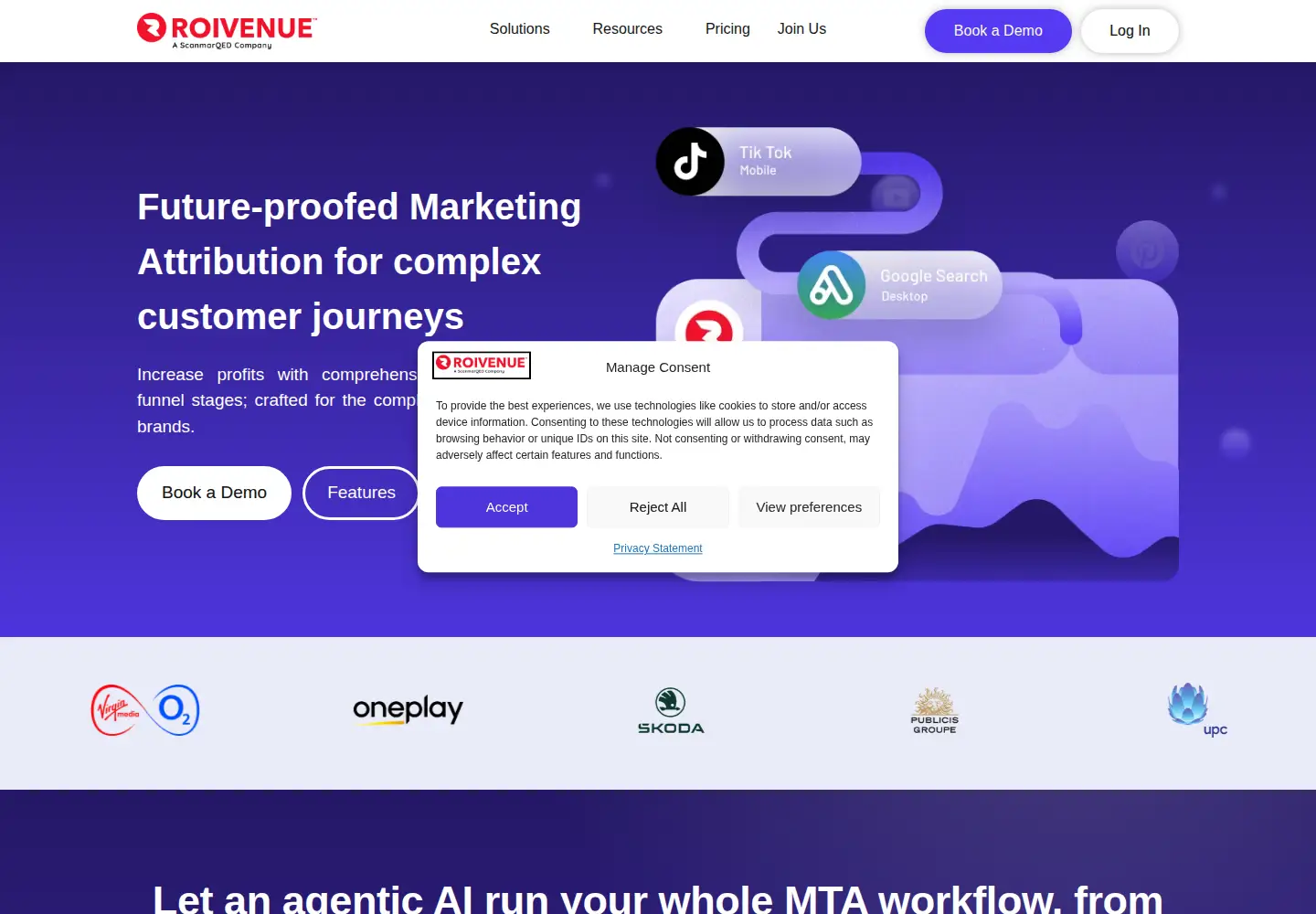 Screenshot of roivenue.com