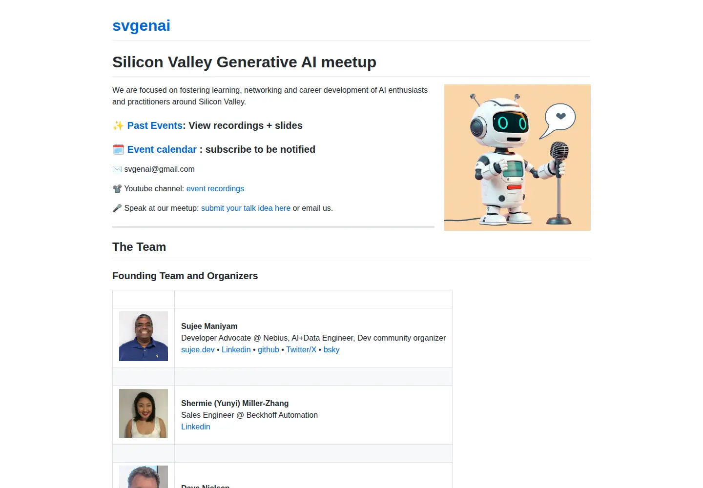 Captured homepage of svgenai.dev in the current scan