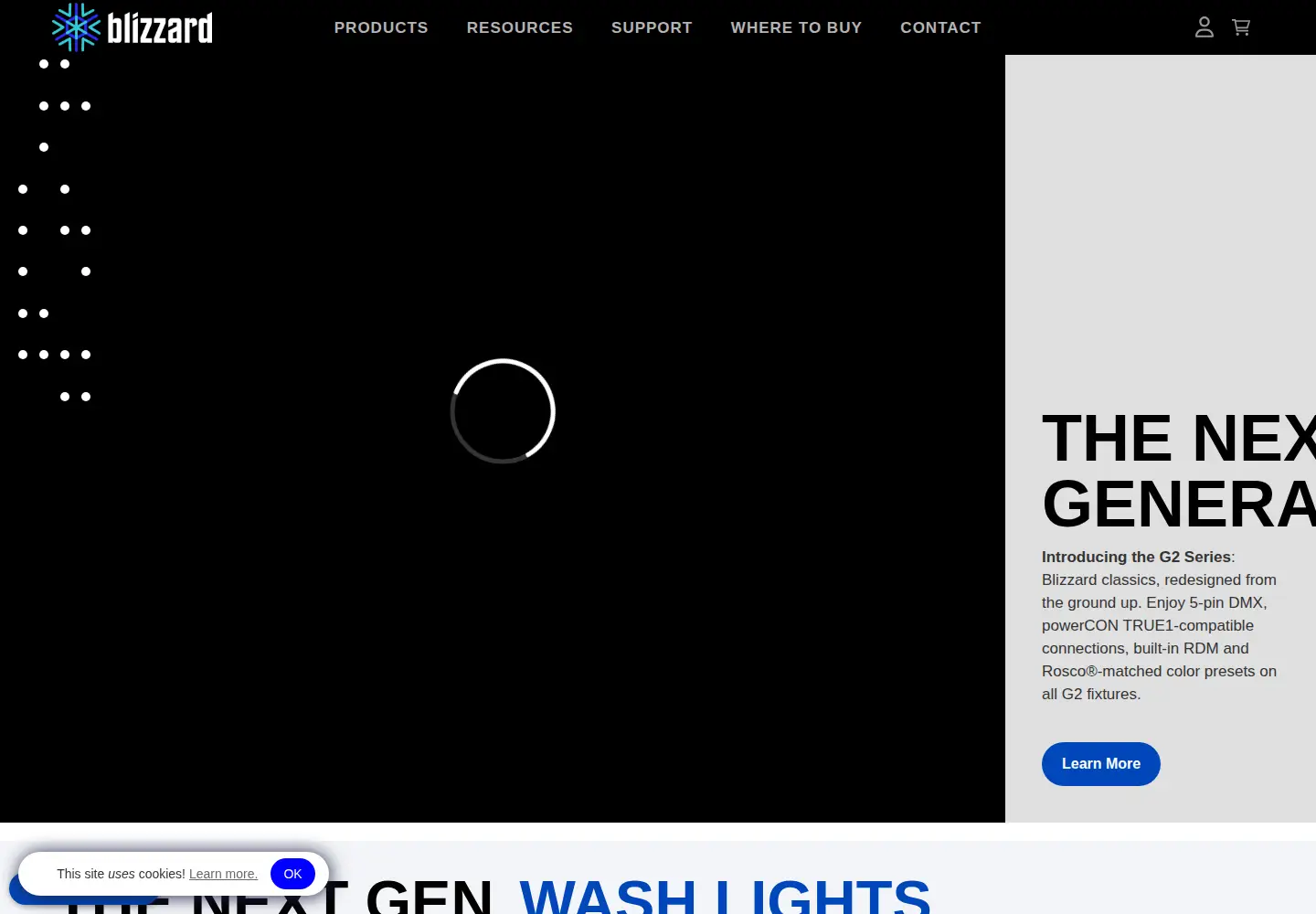 Screenshot of blizzardpro.com