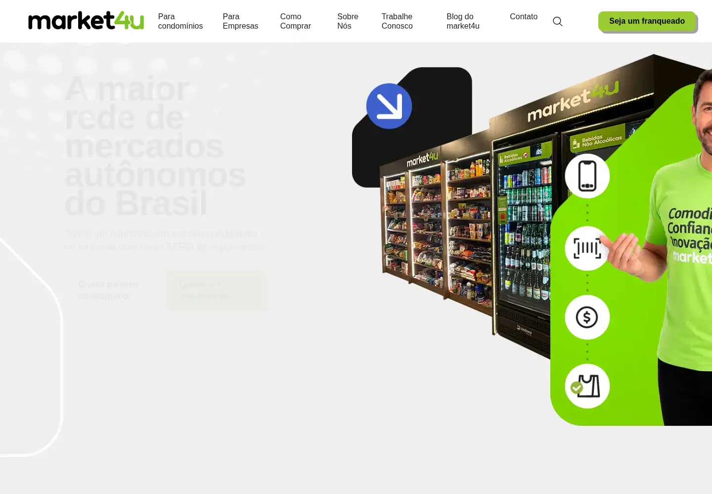 Screenshot of market4u.com.br
