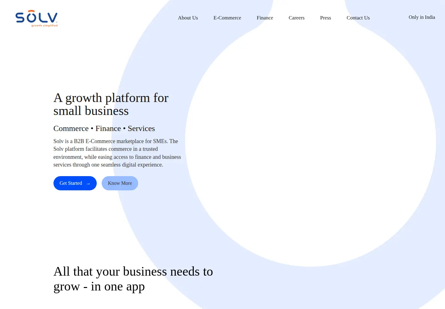 Screenshot of solvezy.com