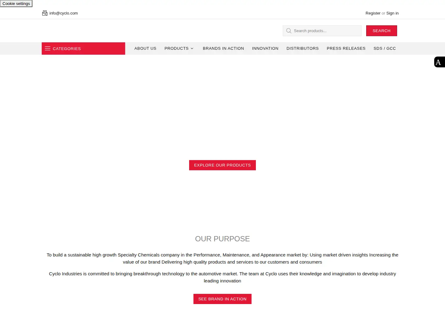Screenshot of cyclo.com