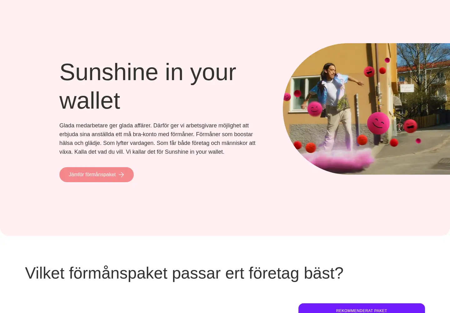 Screenshot of edenred.se