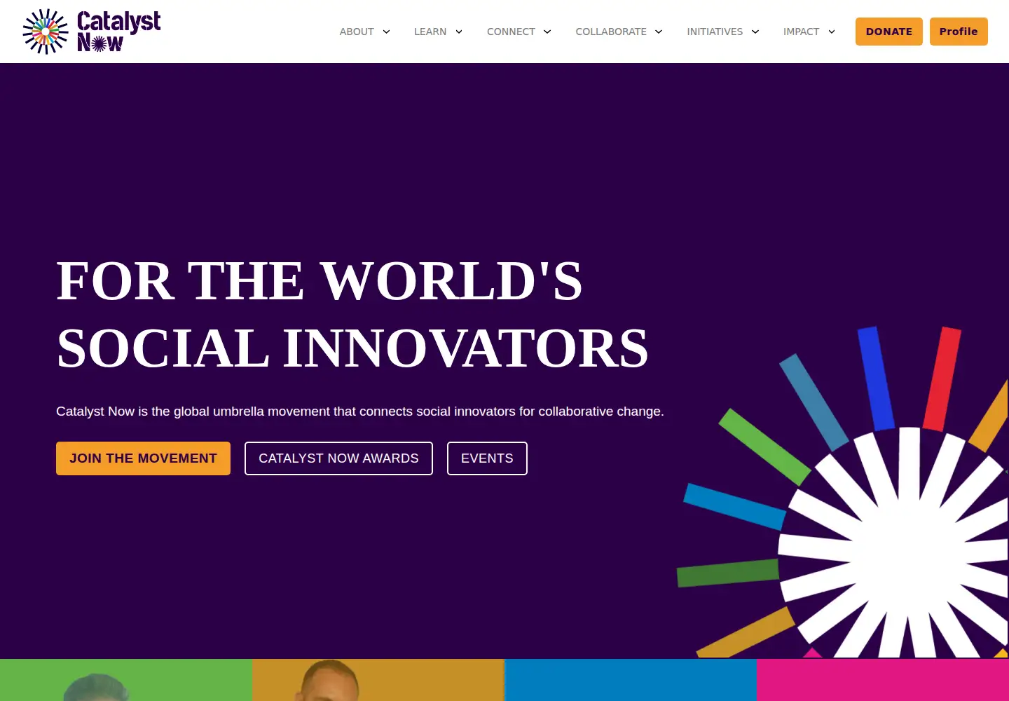 Screenshot of catalystnow.net