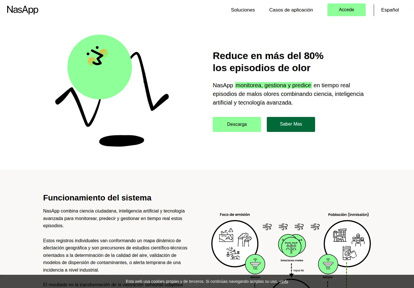Screenshot of nasapp.org