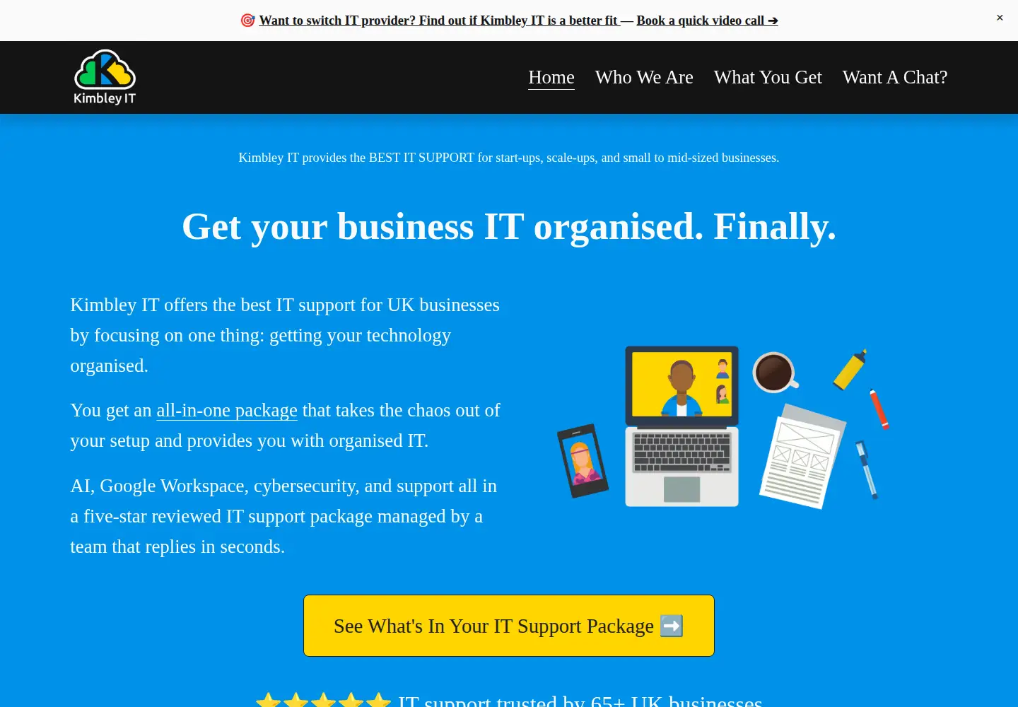 Screenshot of kimbley.com