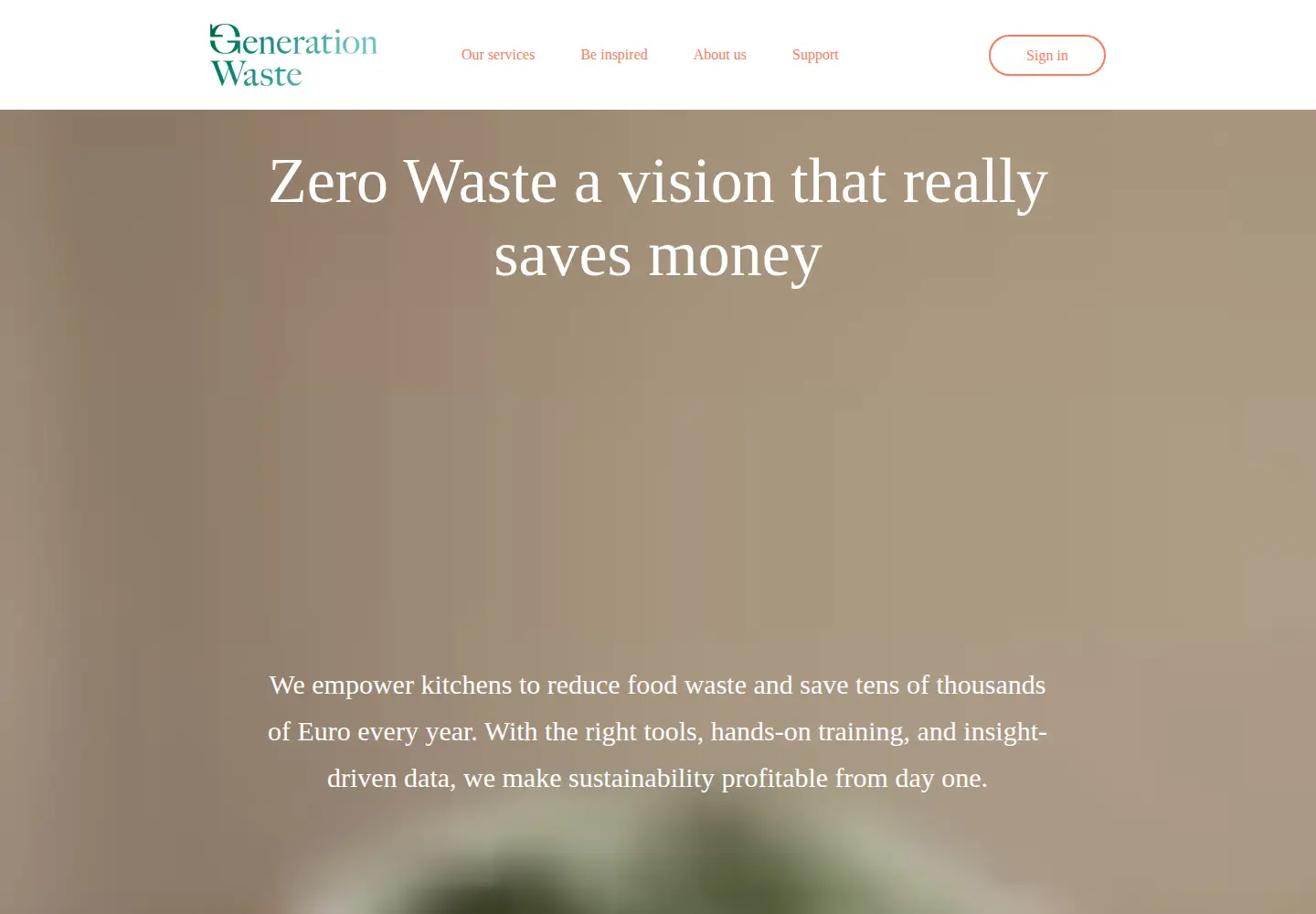 Screenshot of generationwaste.com