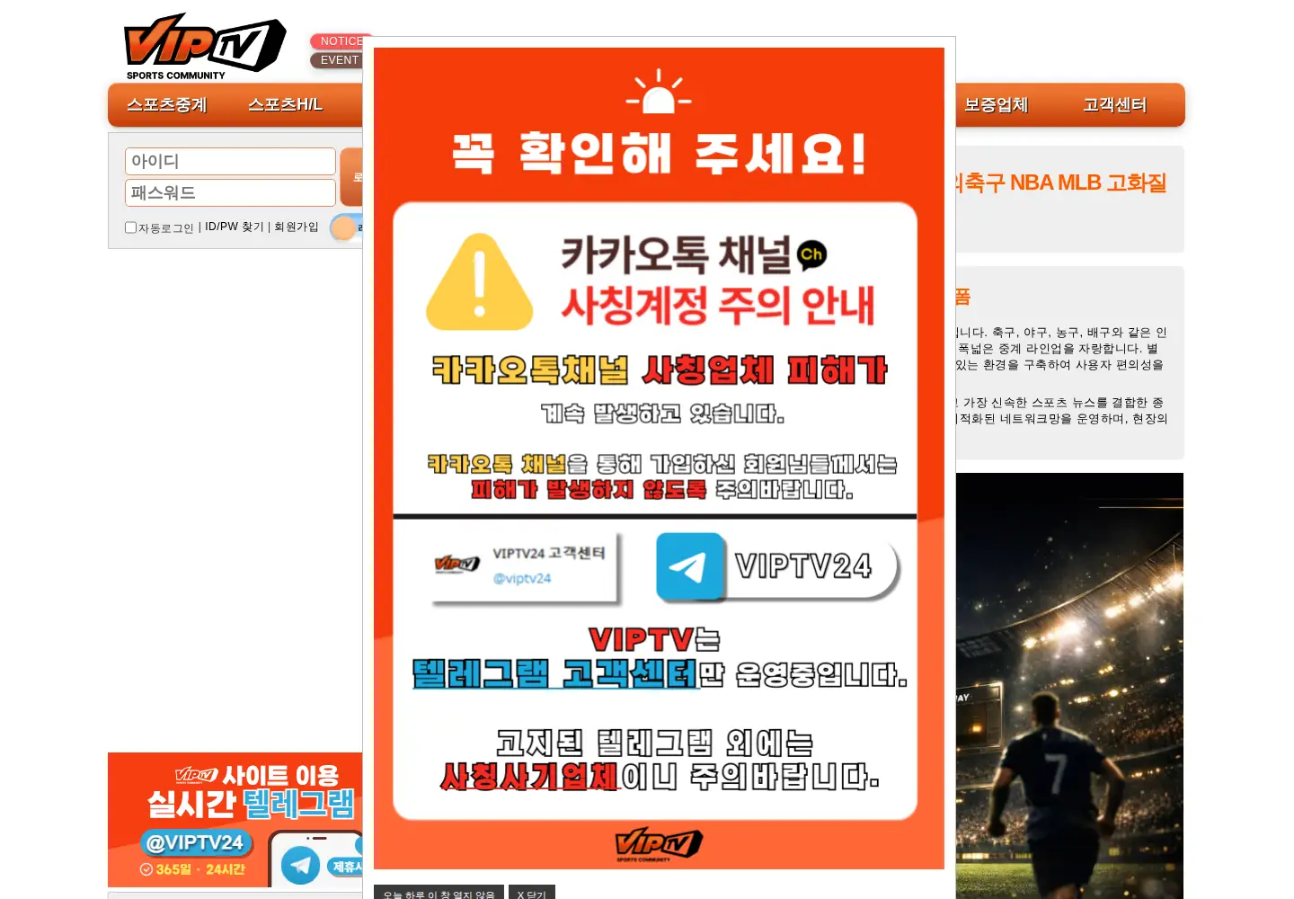 Captured homepage of wintv365.com in the current scan