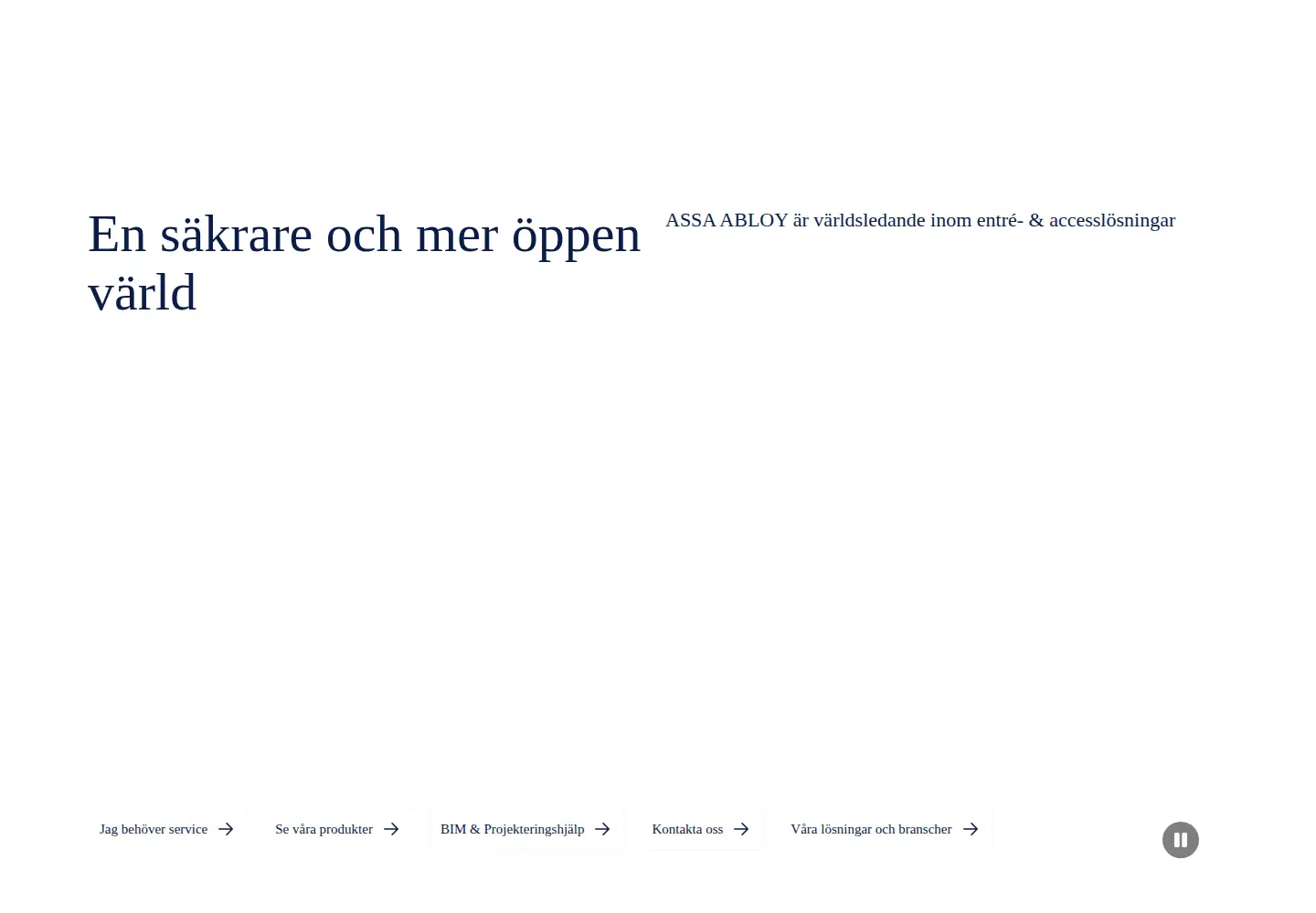 Screenshot of assaabloyopeningsolutions.se