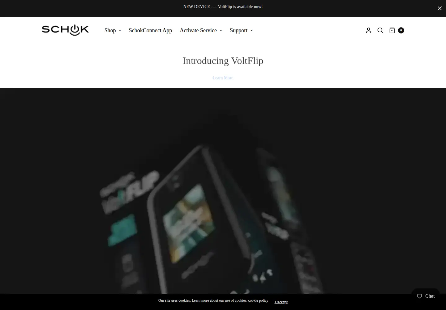 Screenshot of schokgear.com