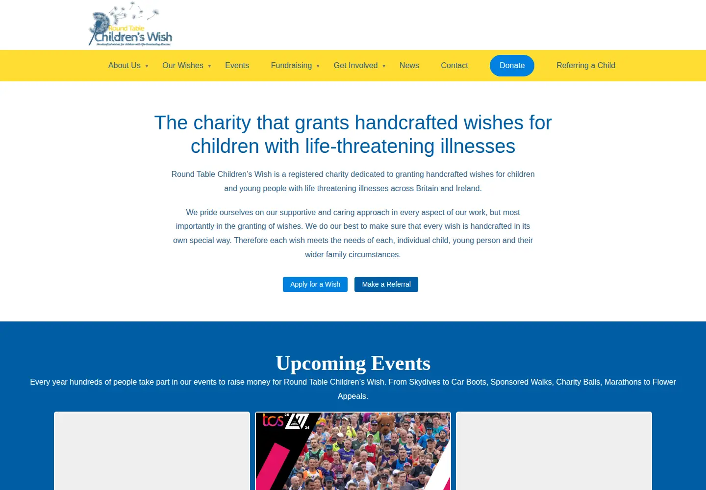 Captured homepage of rtcw.org in the current scan