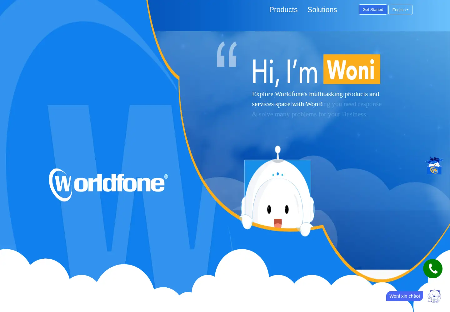 Screenshot of worldfone.cloud