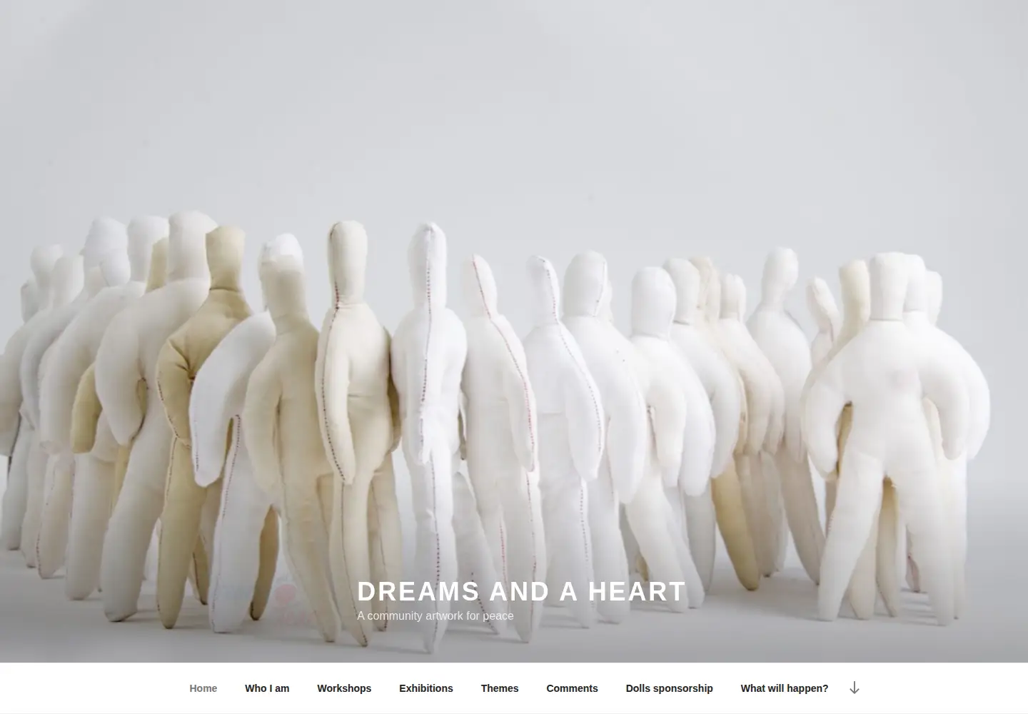 Screenshot of dreamsandaheart.com