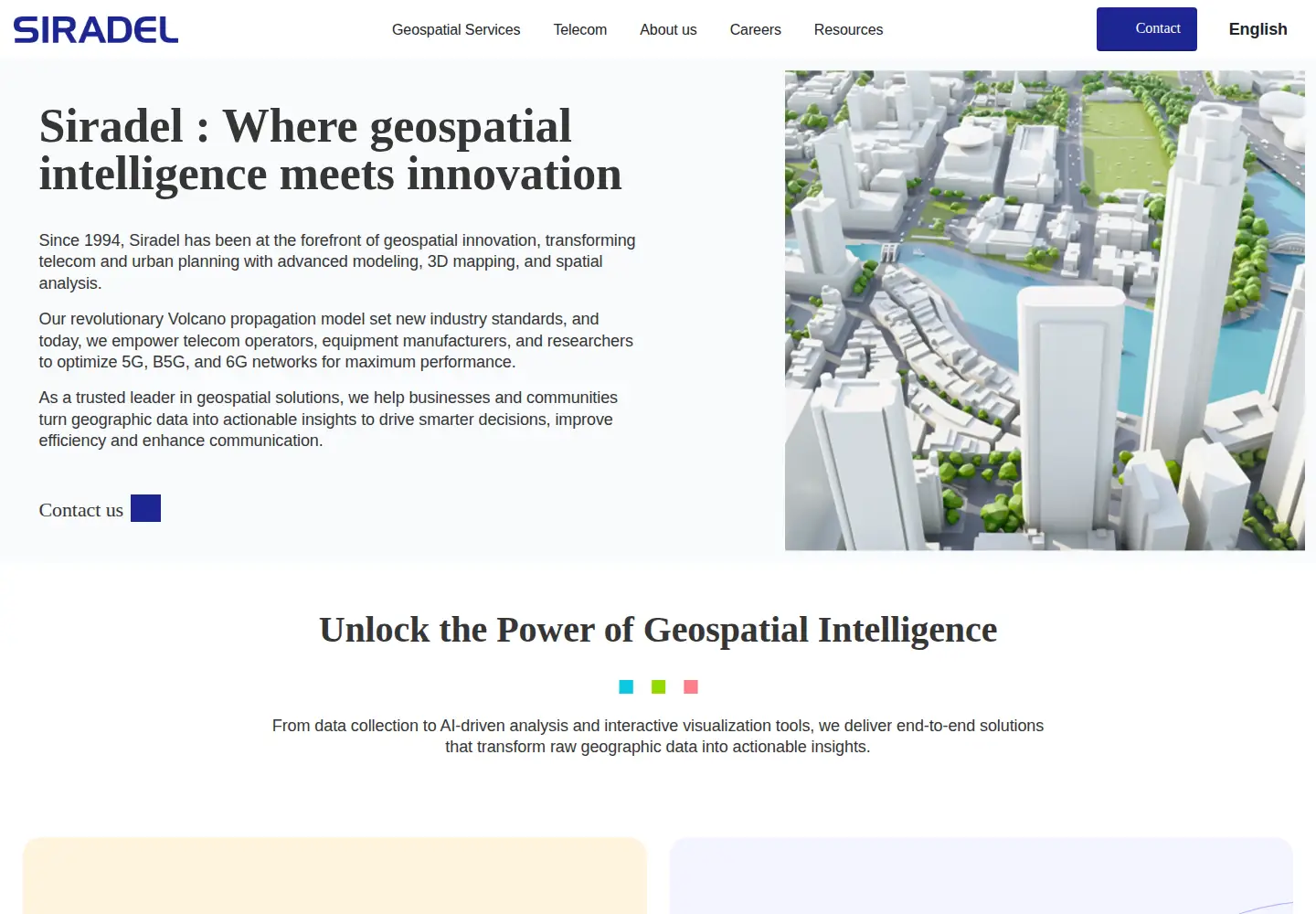 Screenshot of siradel.com