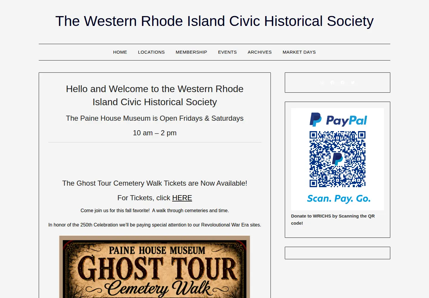 Screenshot of westernrihistory.org