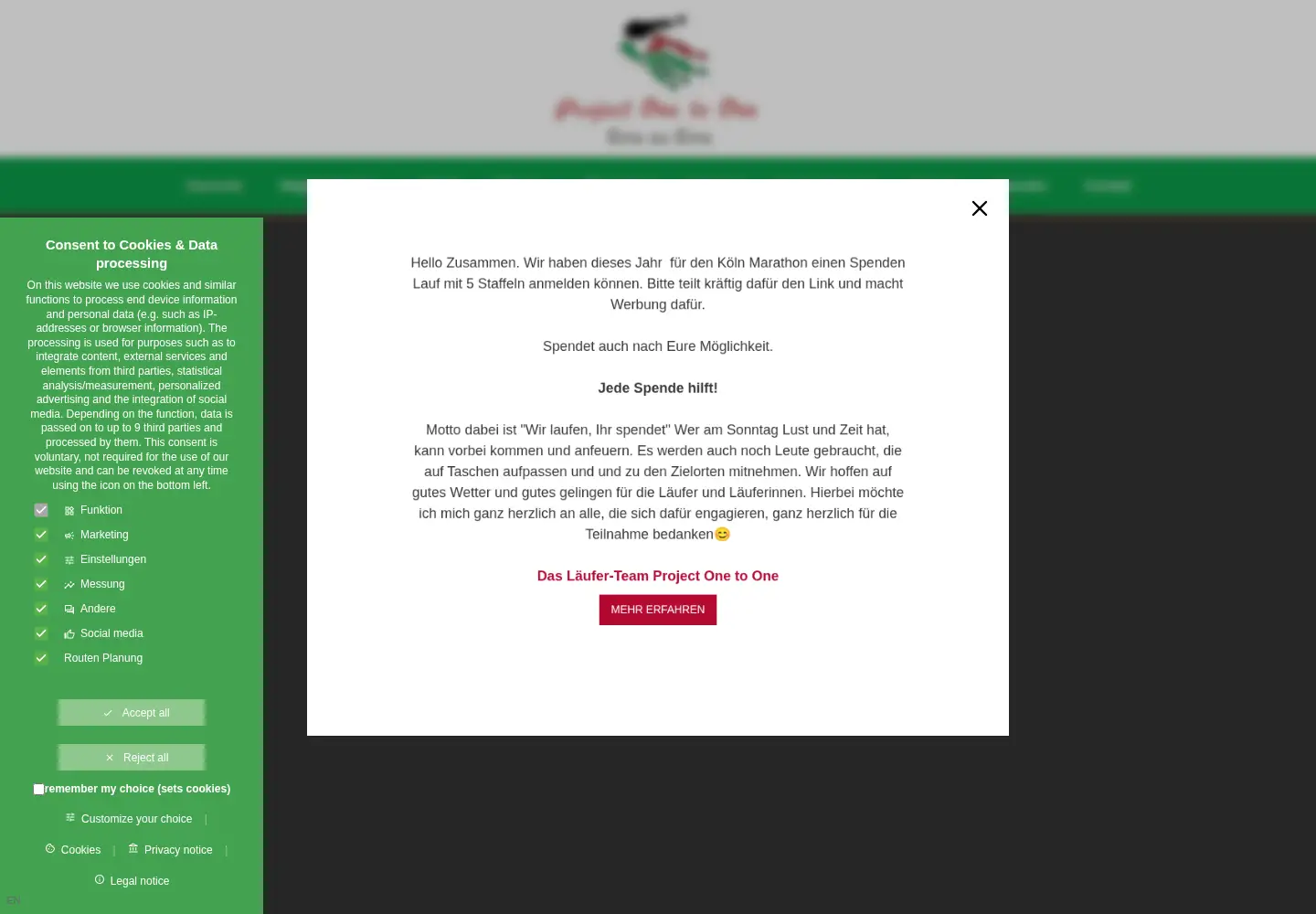Screenshot of project-one-to-one.com