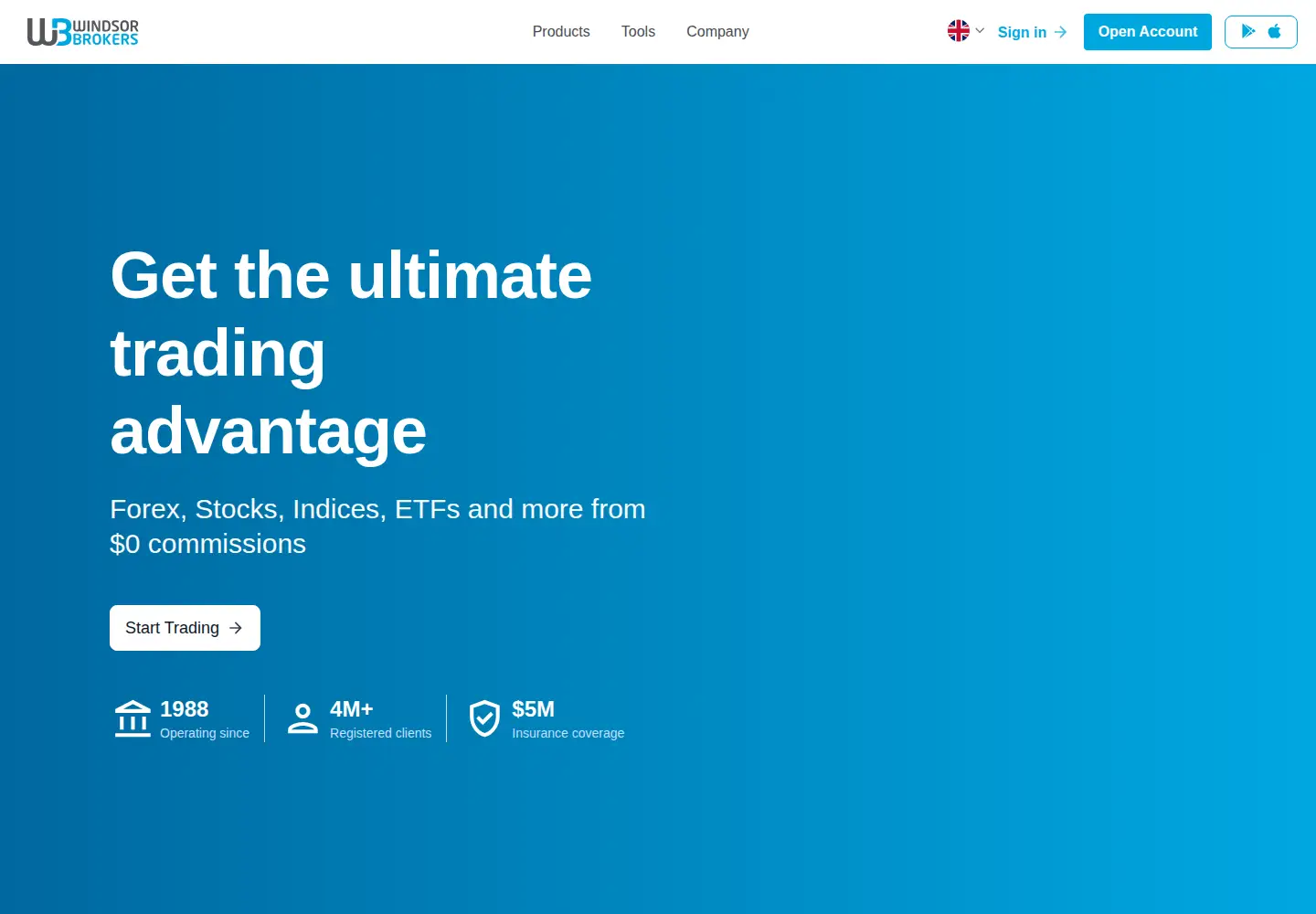 Screenshot of windsorbrokers.com