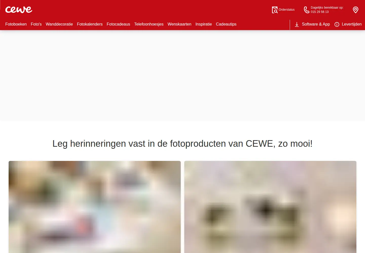 Screenshot of cewe.be