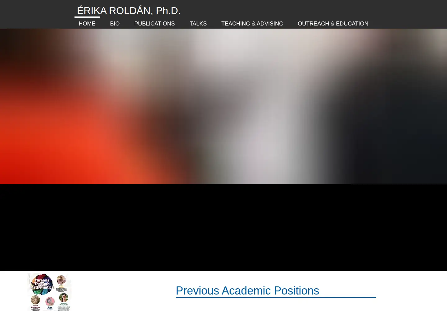 Captured homepage of erikaroldan.net in the current scan