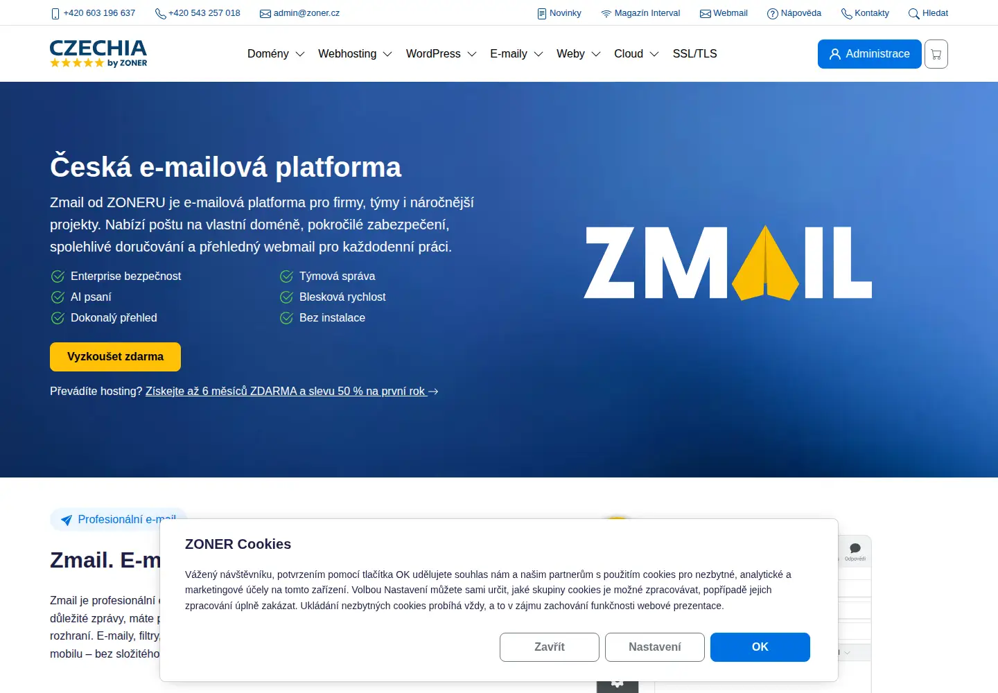 Screenshot of zonerantivirus.com